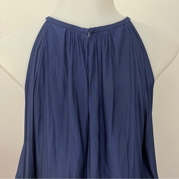 Ramy Brook Libby Dress Navy Blue Size Small - Picture 3 of 9